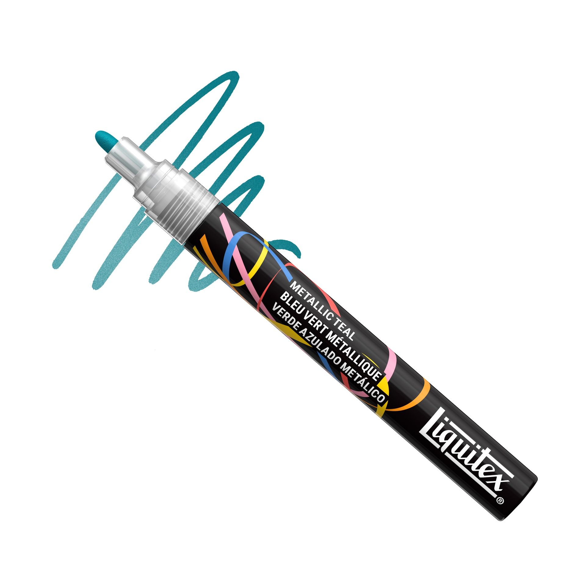 Akryylitussi Liquitex 2 mm Metallic  Teal X0073