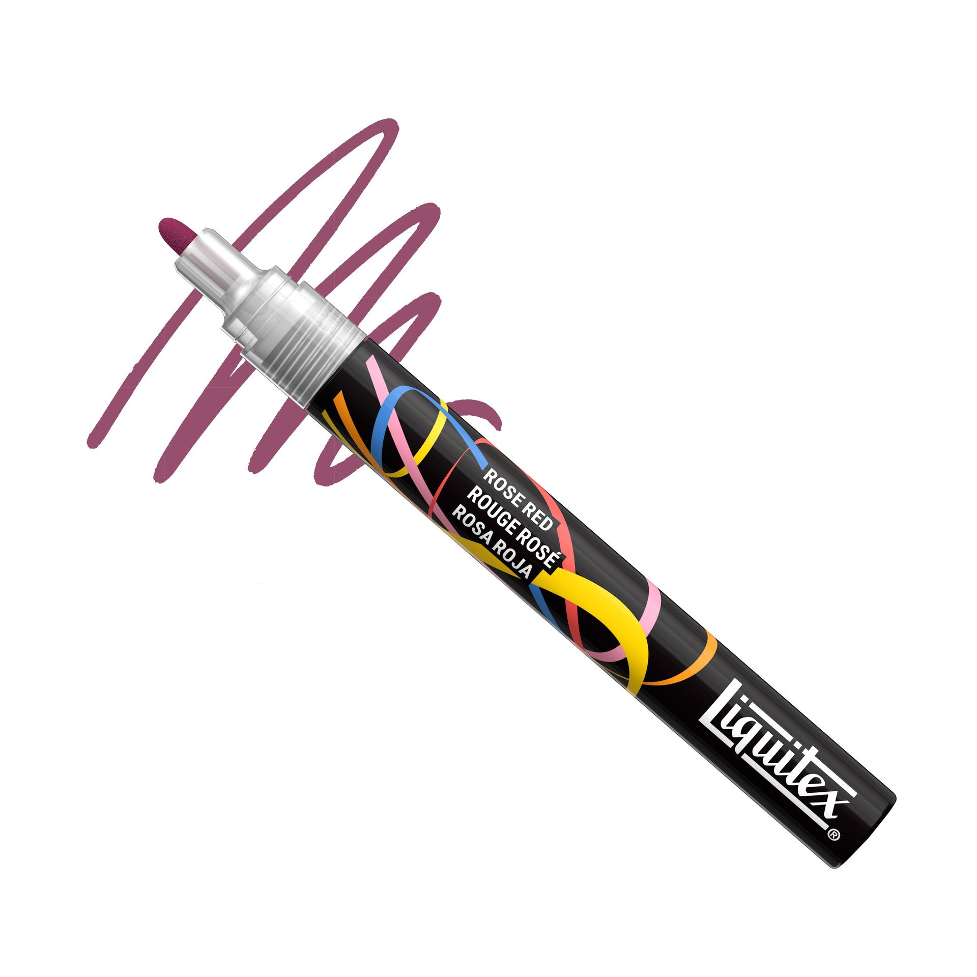 Akryylitussi Liquitex 2 mm Rose Red X0076