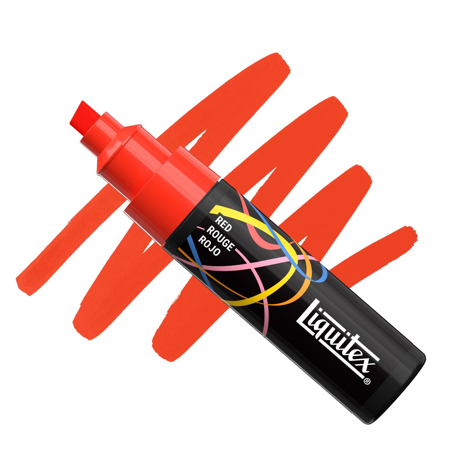 Akryylitussi Liquitex 8 mm Red X0017