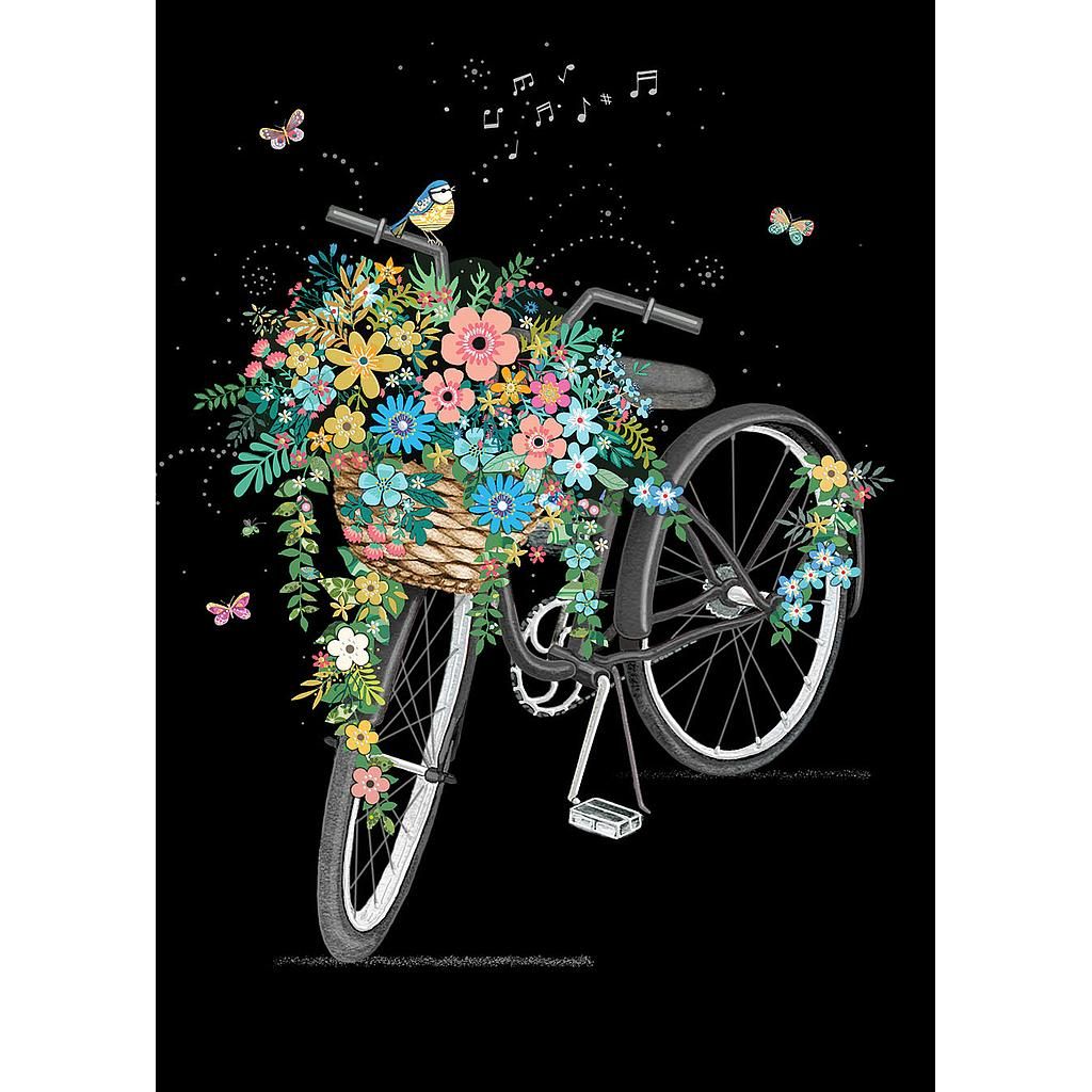 2-osainen kortti Bug Art - Kukkapyörä