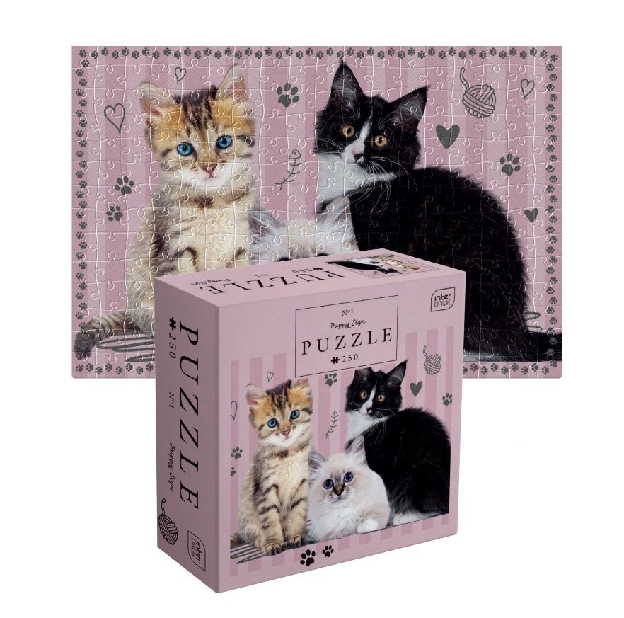 Palapeli 250 palaa Interdruk -Puppy sign 1