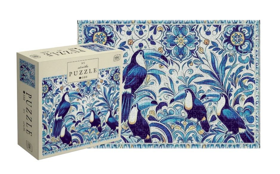 Palapeli 500 palaa Interdruk - Art on tiles