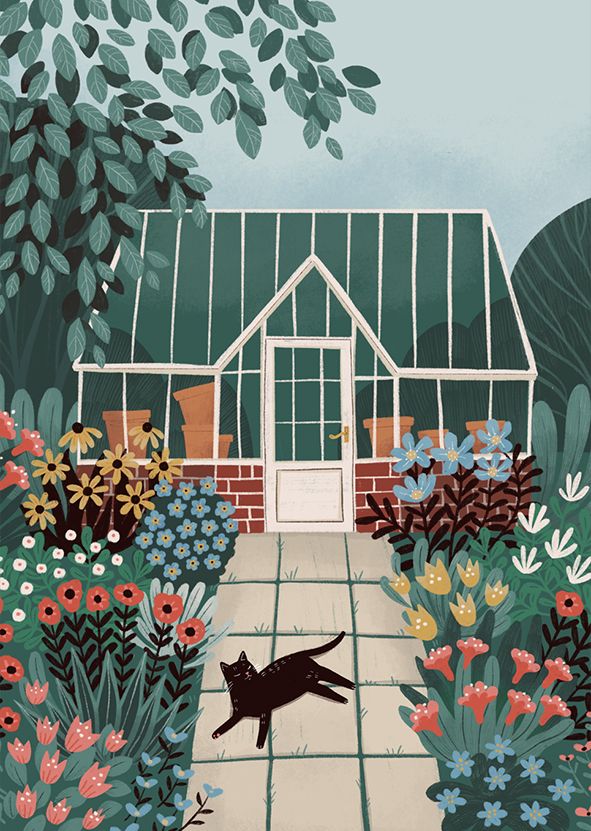 2-osainen kortti Kaisu Sandberg - Kasvihuone