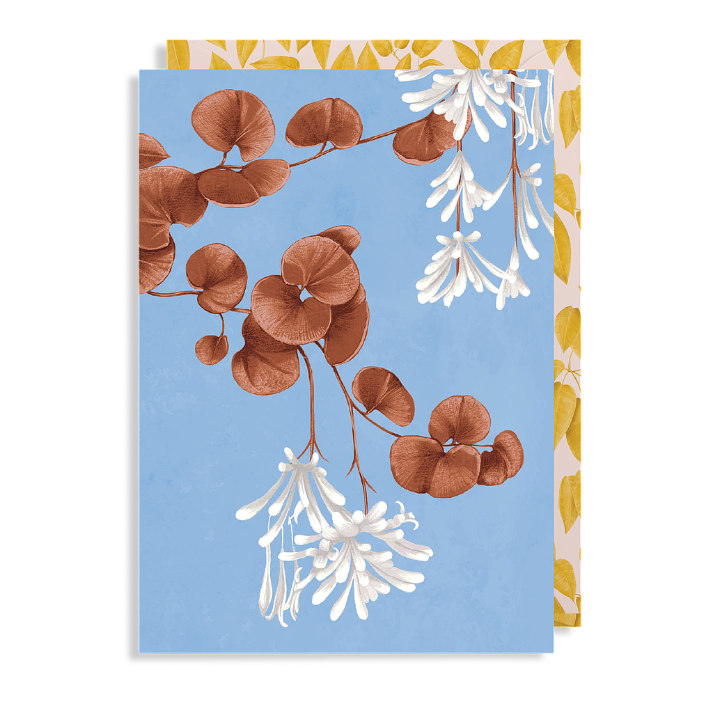 2-osainen kortti Lagom - Firecracker blue