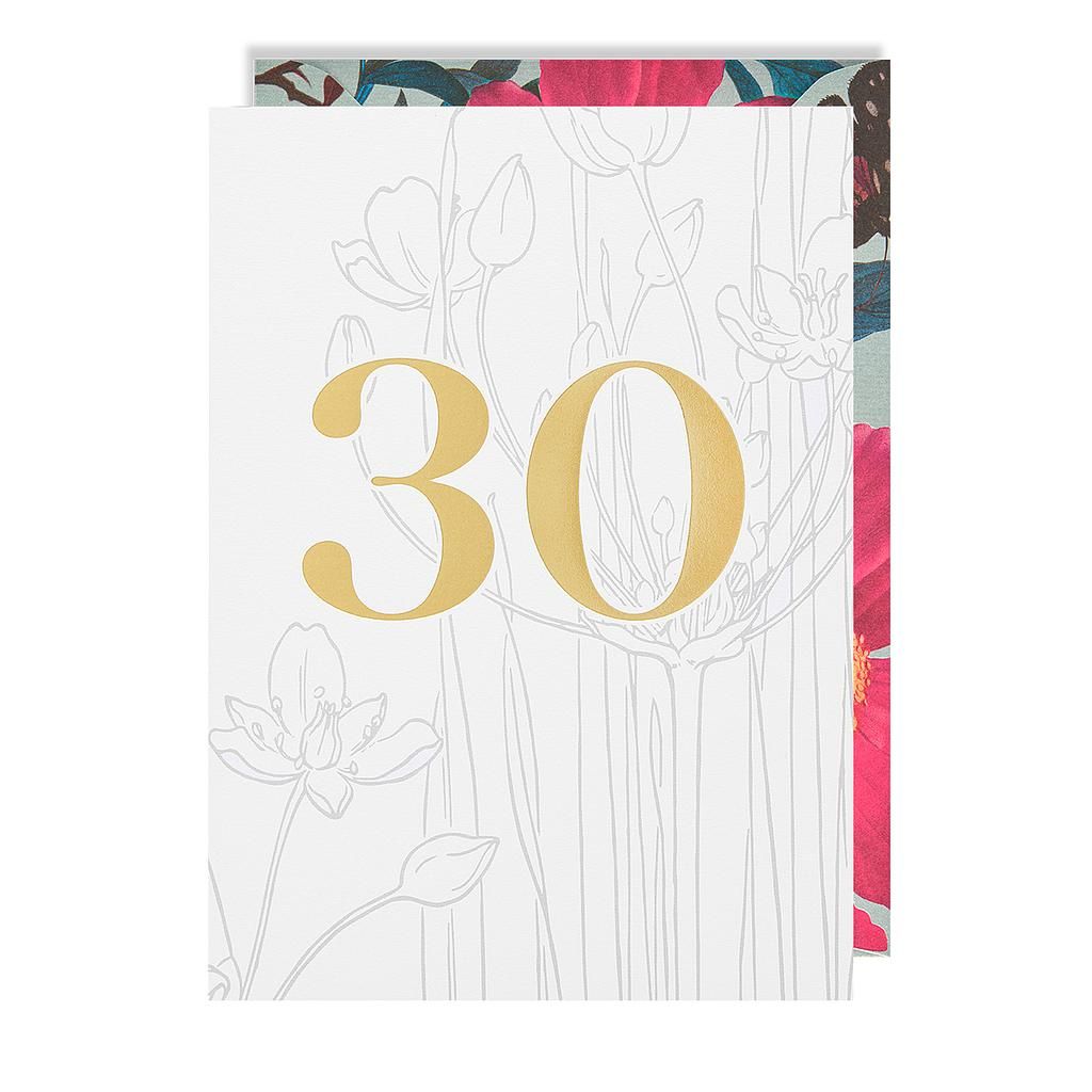 2-osainen kortti Lagom - 30