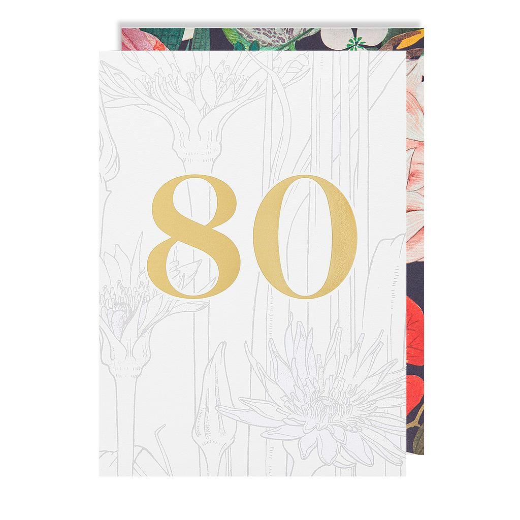 2-osainen kortti Lagom - 80