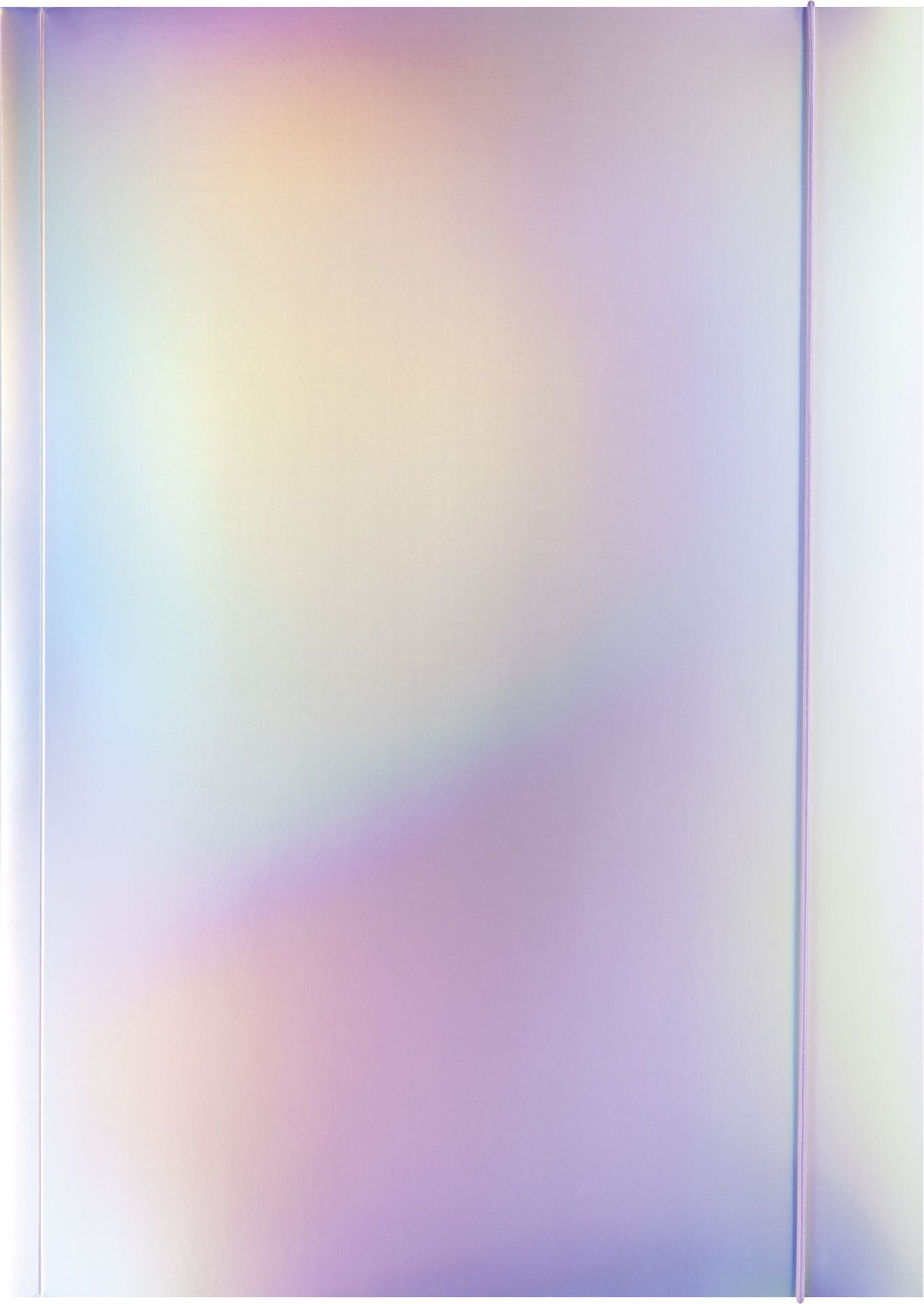 FOLIA kulmalukkokansio A3 Iridescent silver