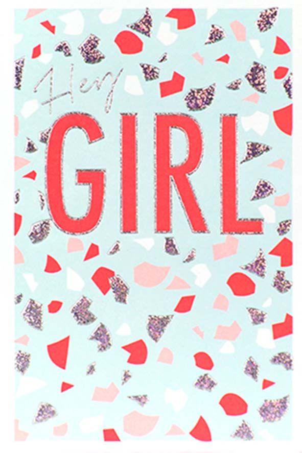 2-osainen kortti Meraki - Hey Girl