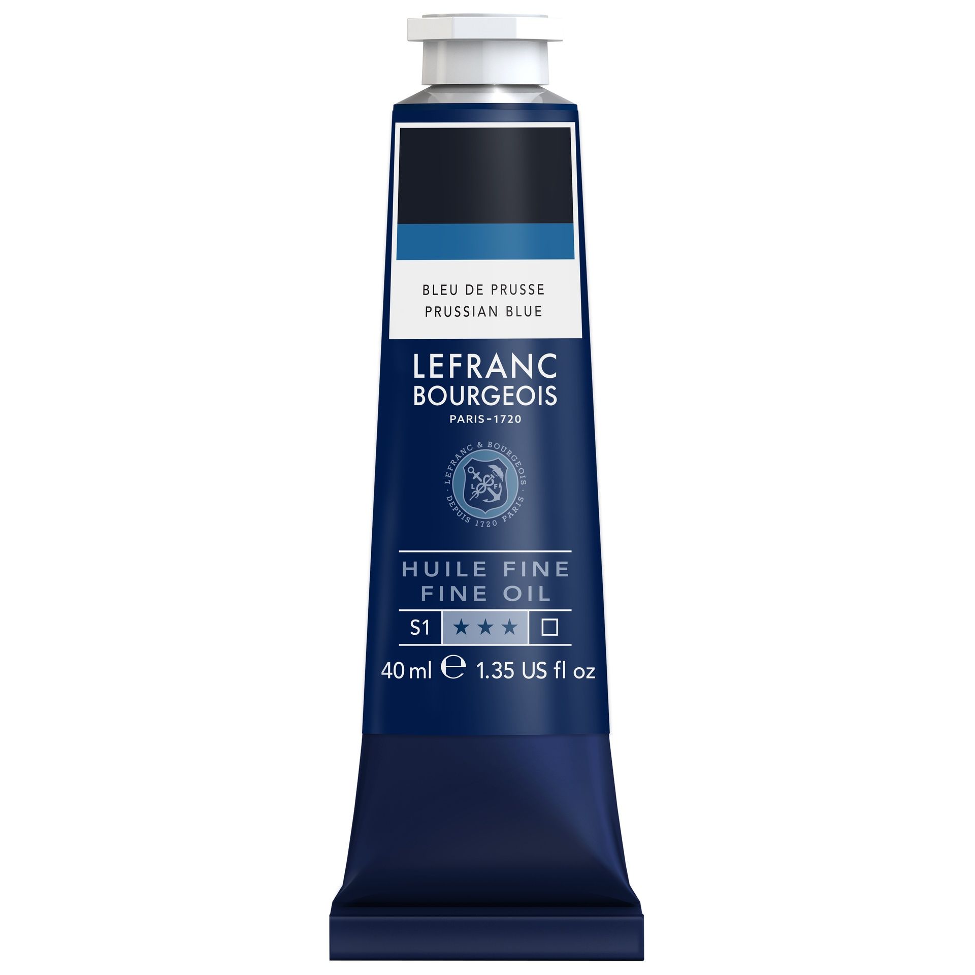 LB Fine Oil 40ml 046 Prussian Blue, öljyväri