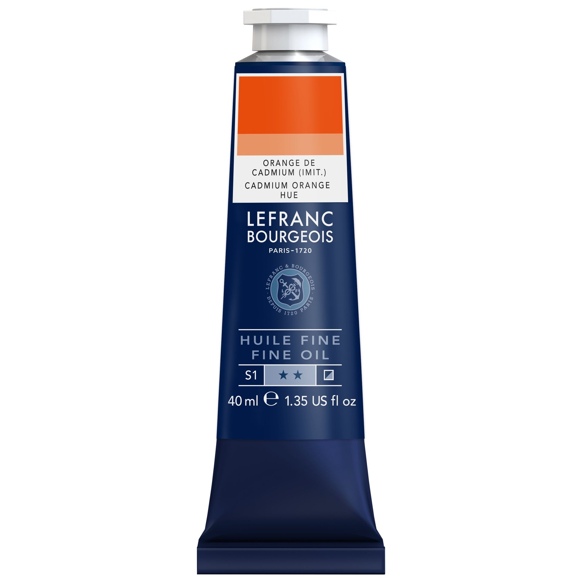 LB Fine Oil 40ml 797 Cadmium Orange Hue, öljyväri