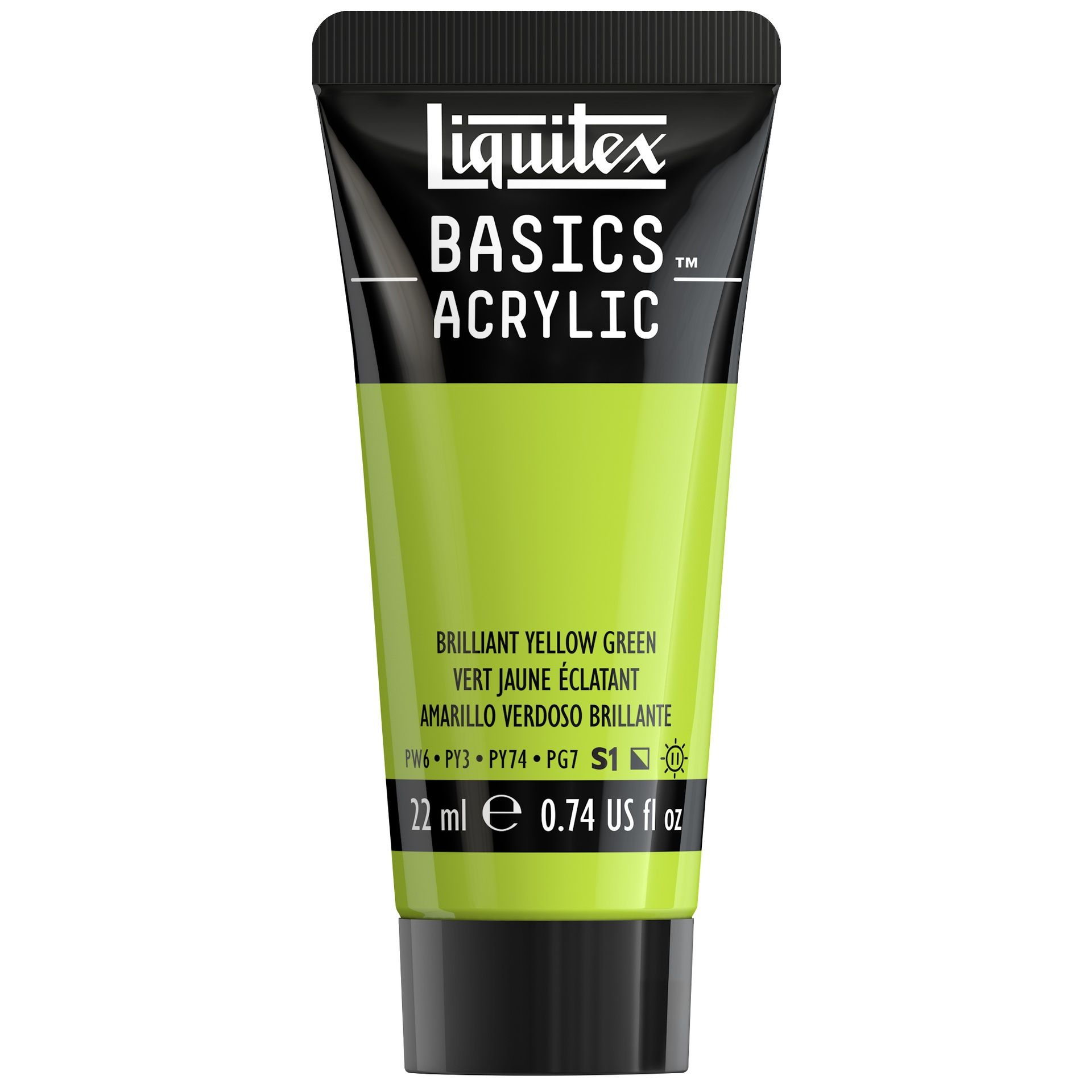 Liquitex Basics 22 ml  840 YELLOW GREEN BRILL