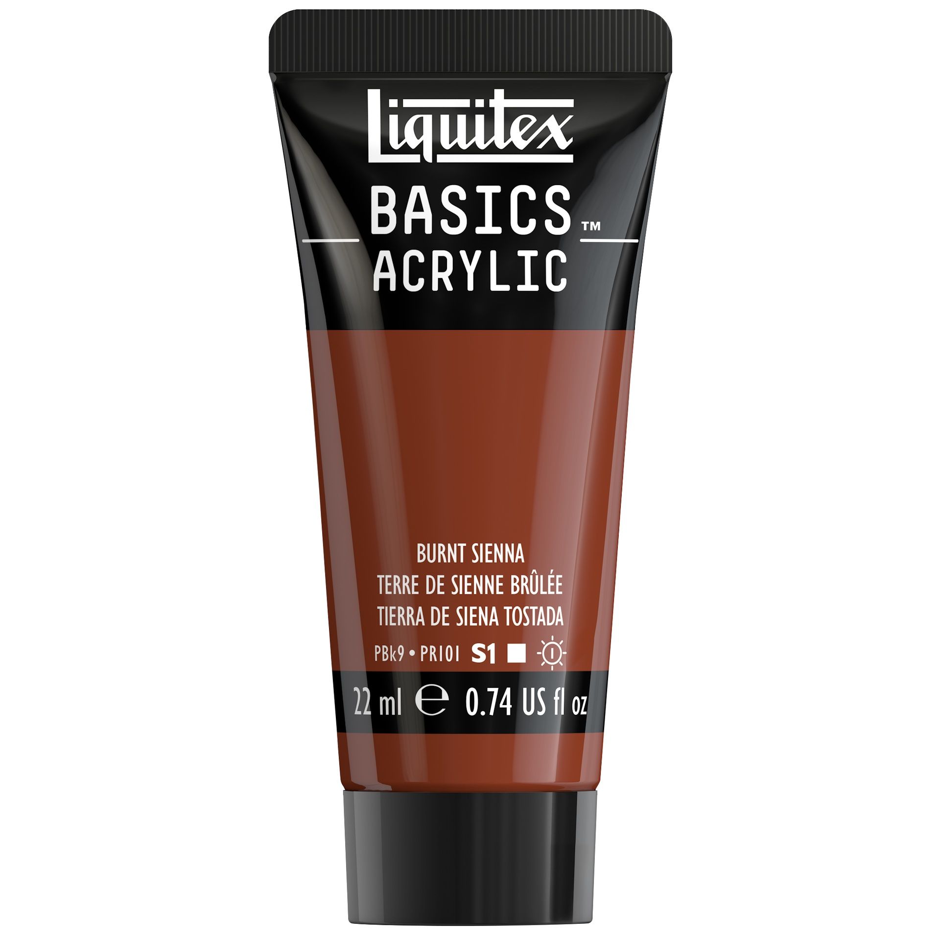 Liquitex Basics 22 ml  127 BURNT SIENNA