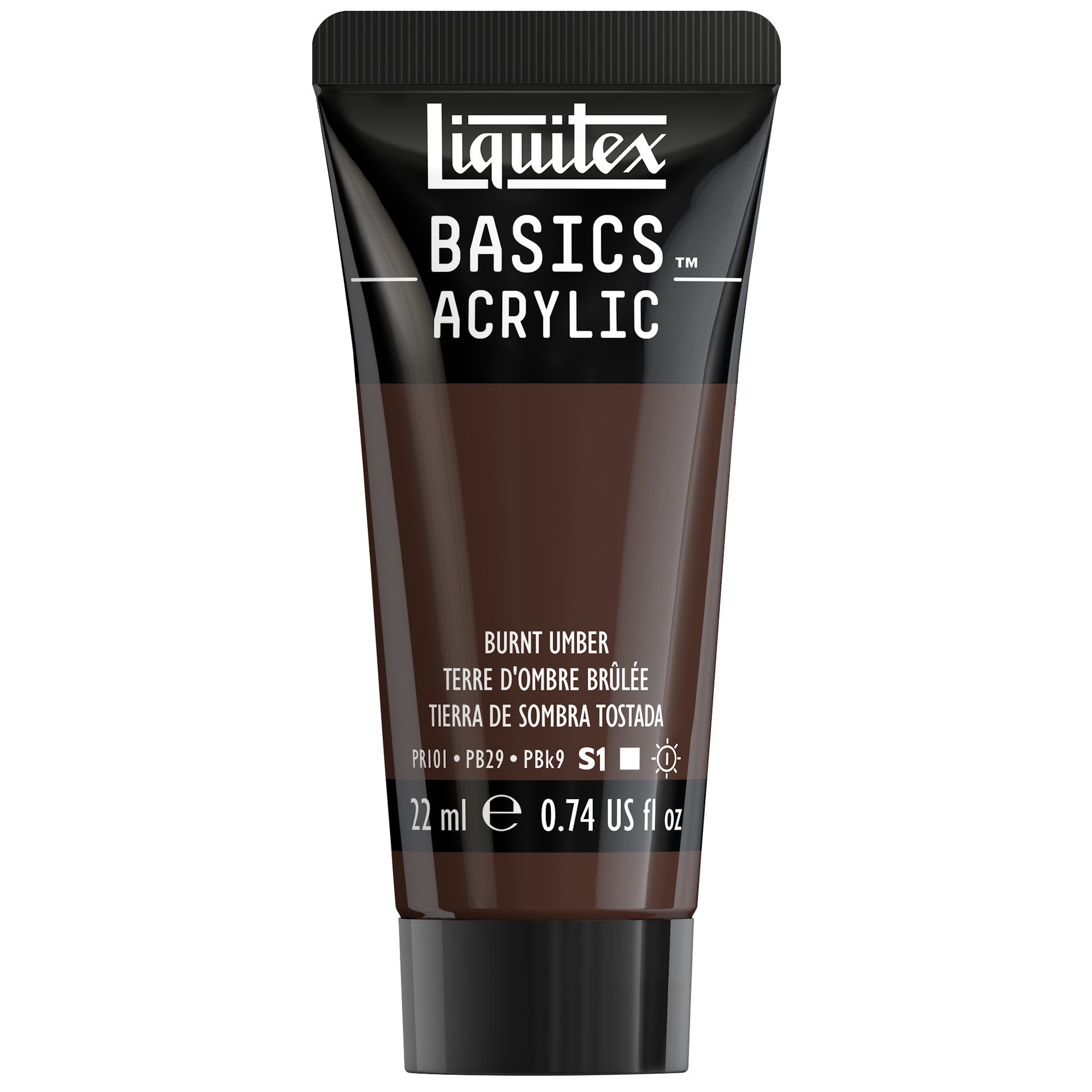 Liquitex Basics 22 ml  128 BURNT UMBER