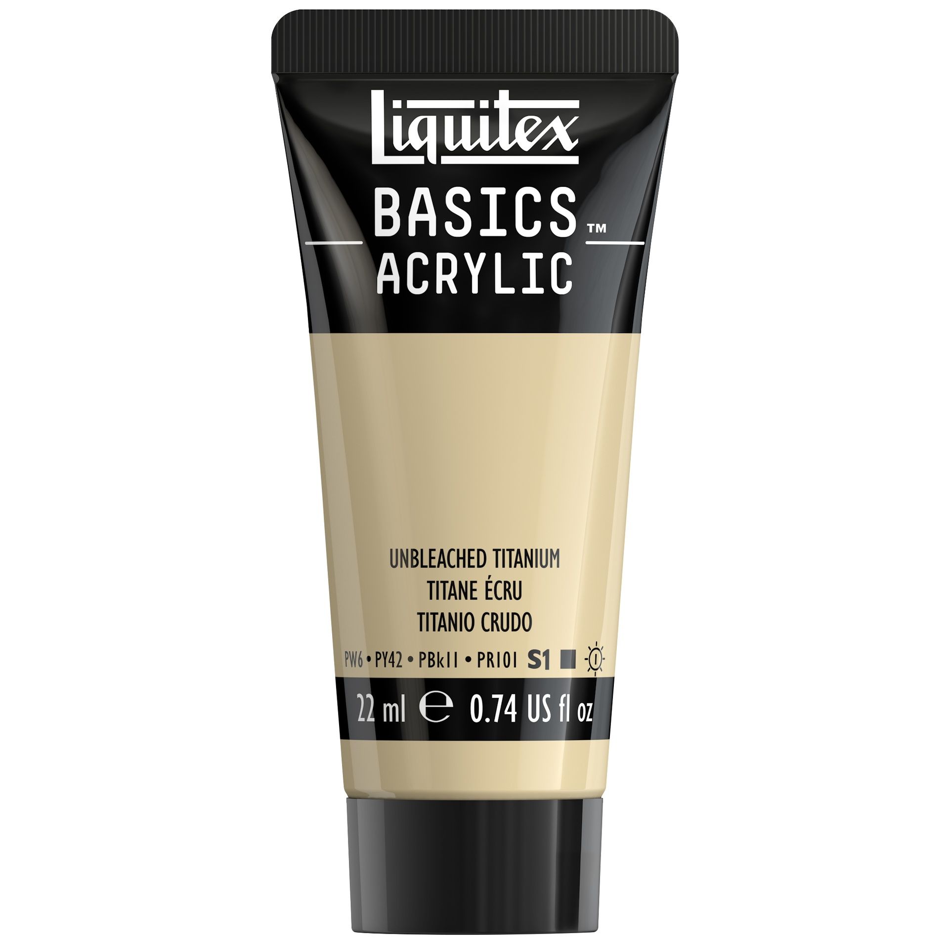 Liquitex Basics 22 ml  434 UNBLEACH TITANIUM