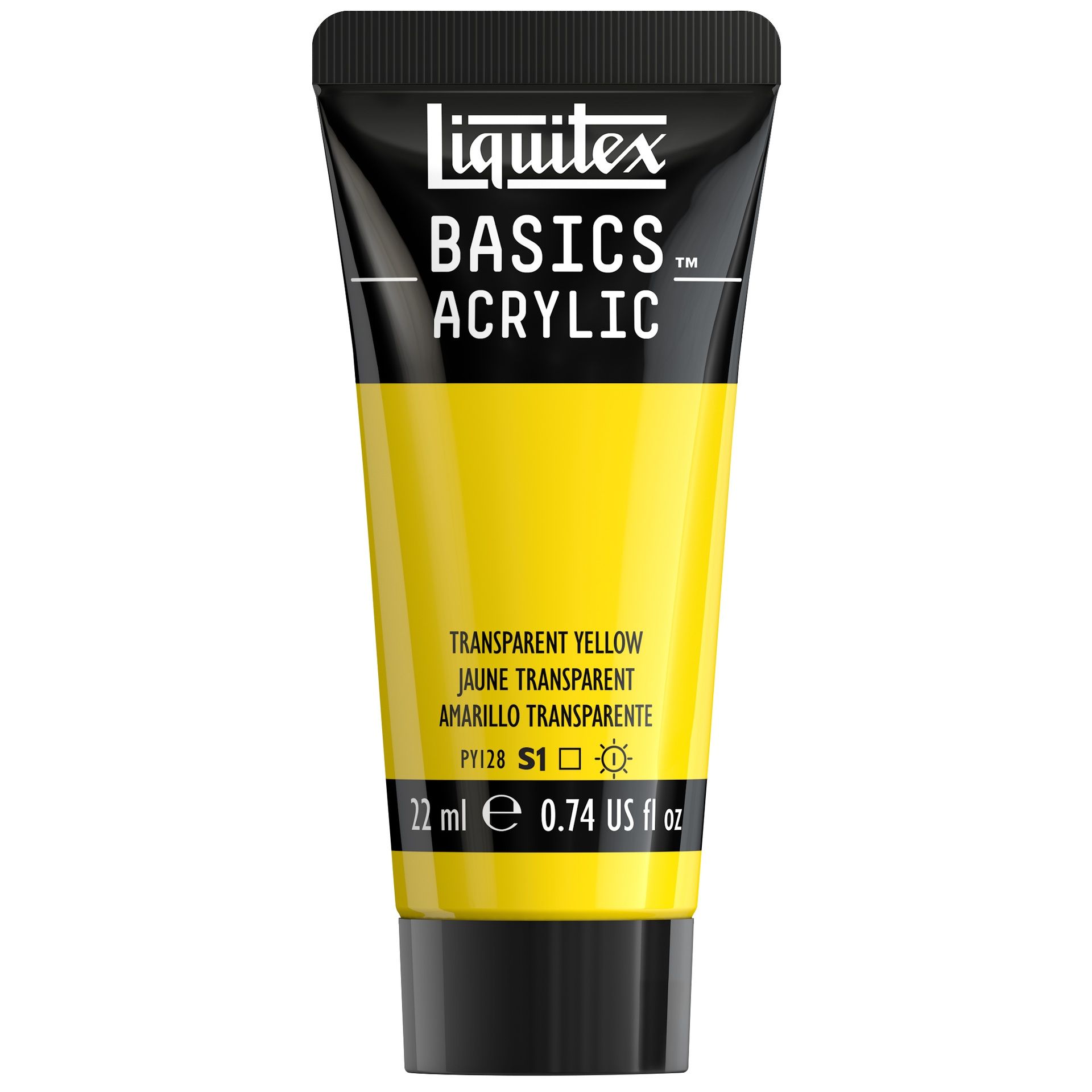 Liquitex Basics 22 ml  45 TRANSPARENT YELLOW