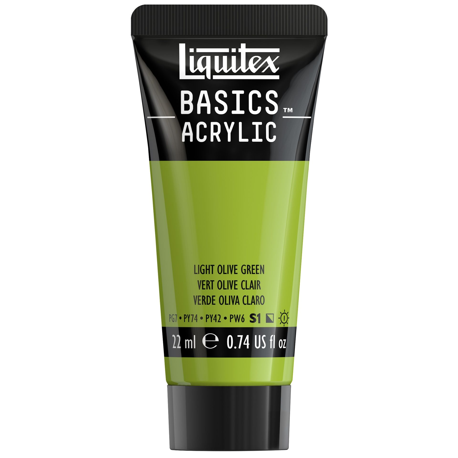 Liquitex Basics 22 ml  218 LIGHT OLIVE GREEN