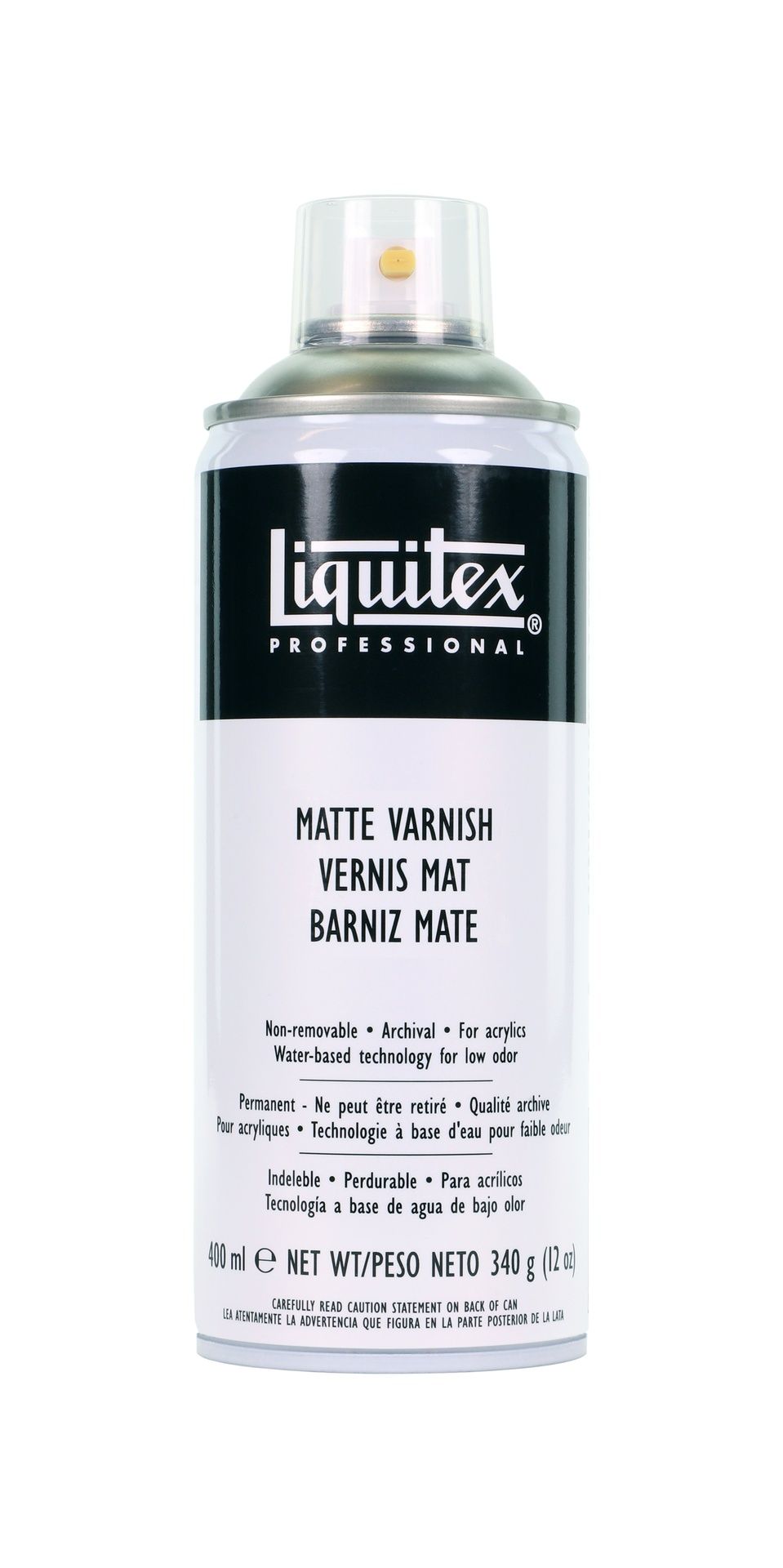Liquitex Varnish Matt Spray 400ml, Varnish