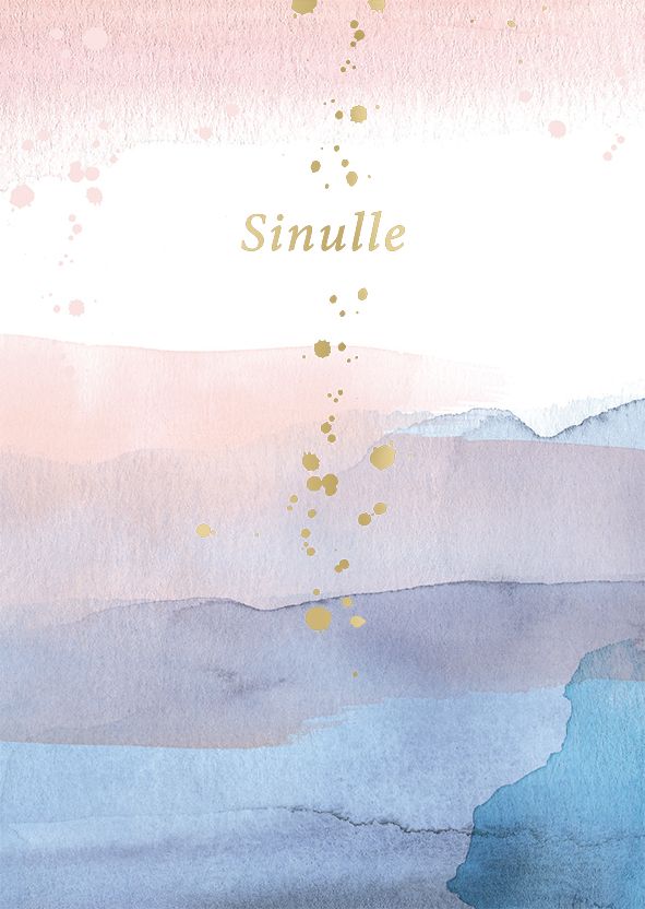 2-osainen kortti Putinki Design - Usva, Sinulle