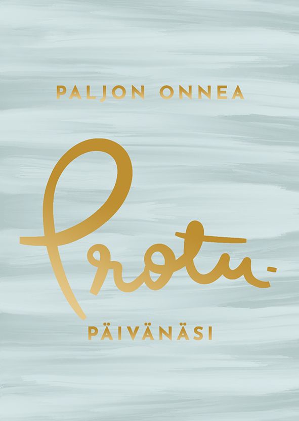 2-osainen kortti Putinki Letters - Protupäivä