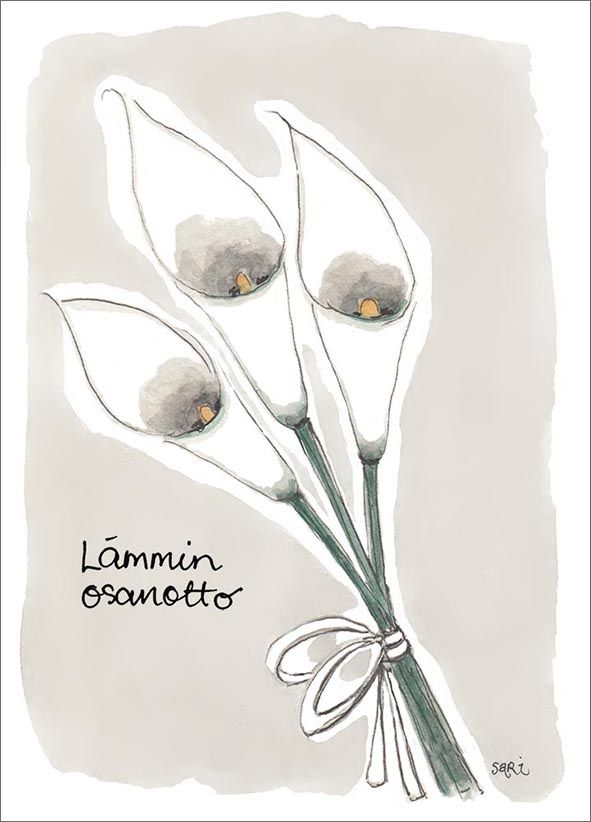 Surukortti Sari's Artwork - Kallat, osanotto