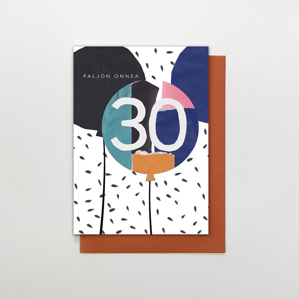 2-osainen kortti STC Scribble - 30v. Ikävuosikortti