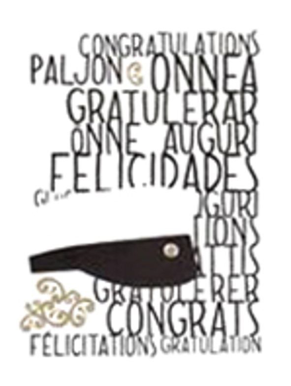 2-osainen kohopainokortti M. Kivimäki - Ylioppilaskortti