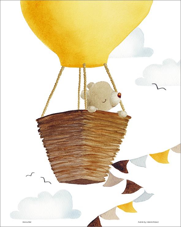 Juliste Putinki Henna Adel 24x30cm - Nalle