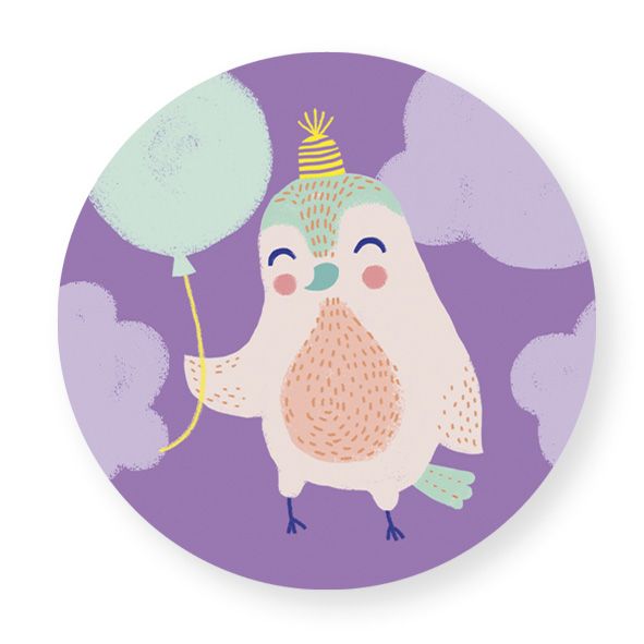 Magneetti M Putinki Mira Mallius - Lintu ja ilmapallo