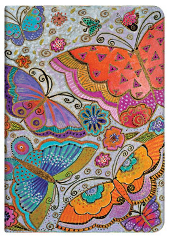 Muistikirja Paperblanks Midi Lined - Flutterbyes
