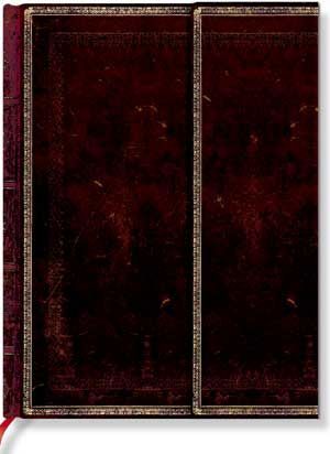 Muistikirja Paperblanks Ultra lined - Black Moroccan