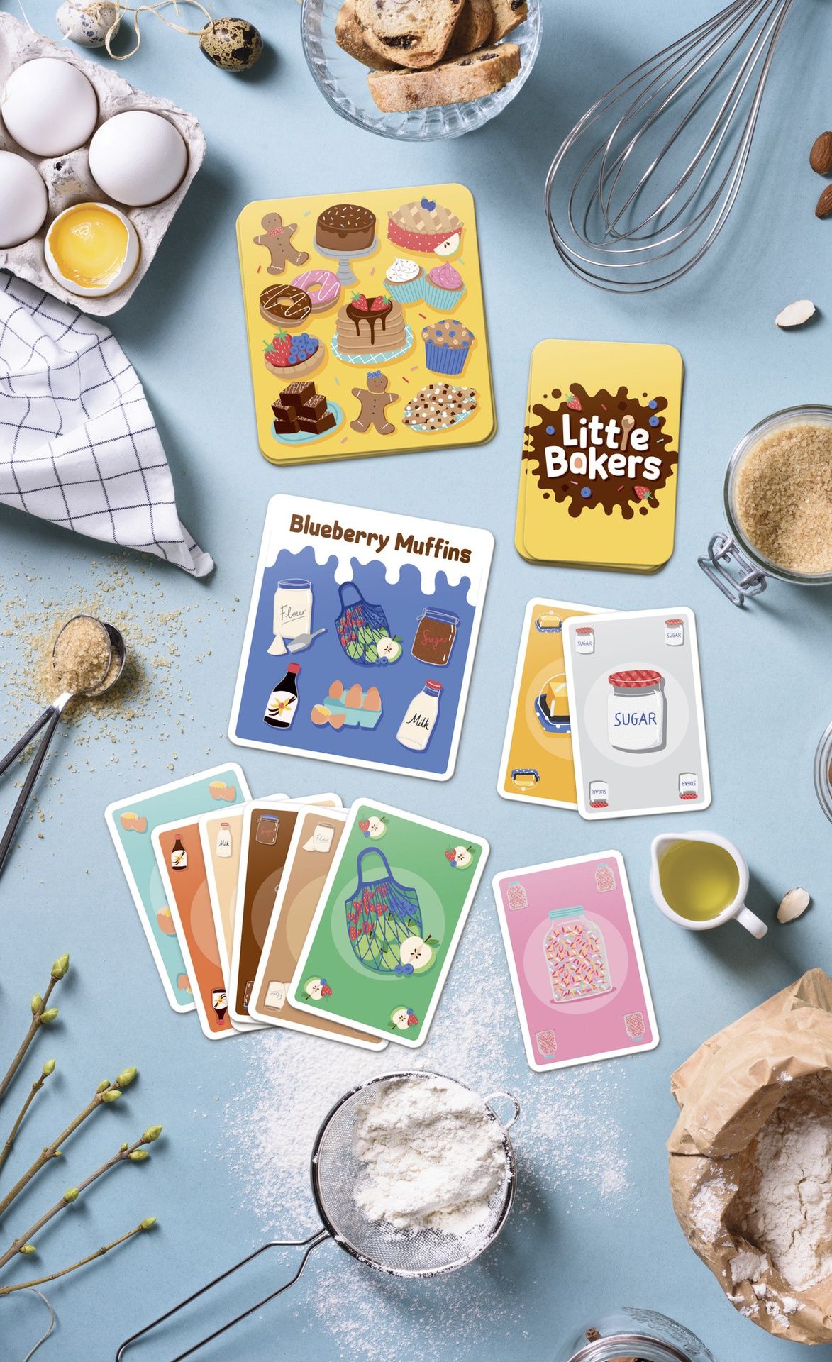 Korttipeli Professor Puzzle - Little Bakers Game