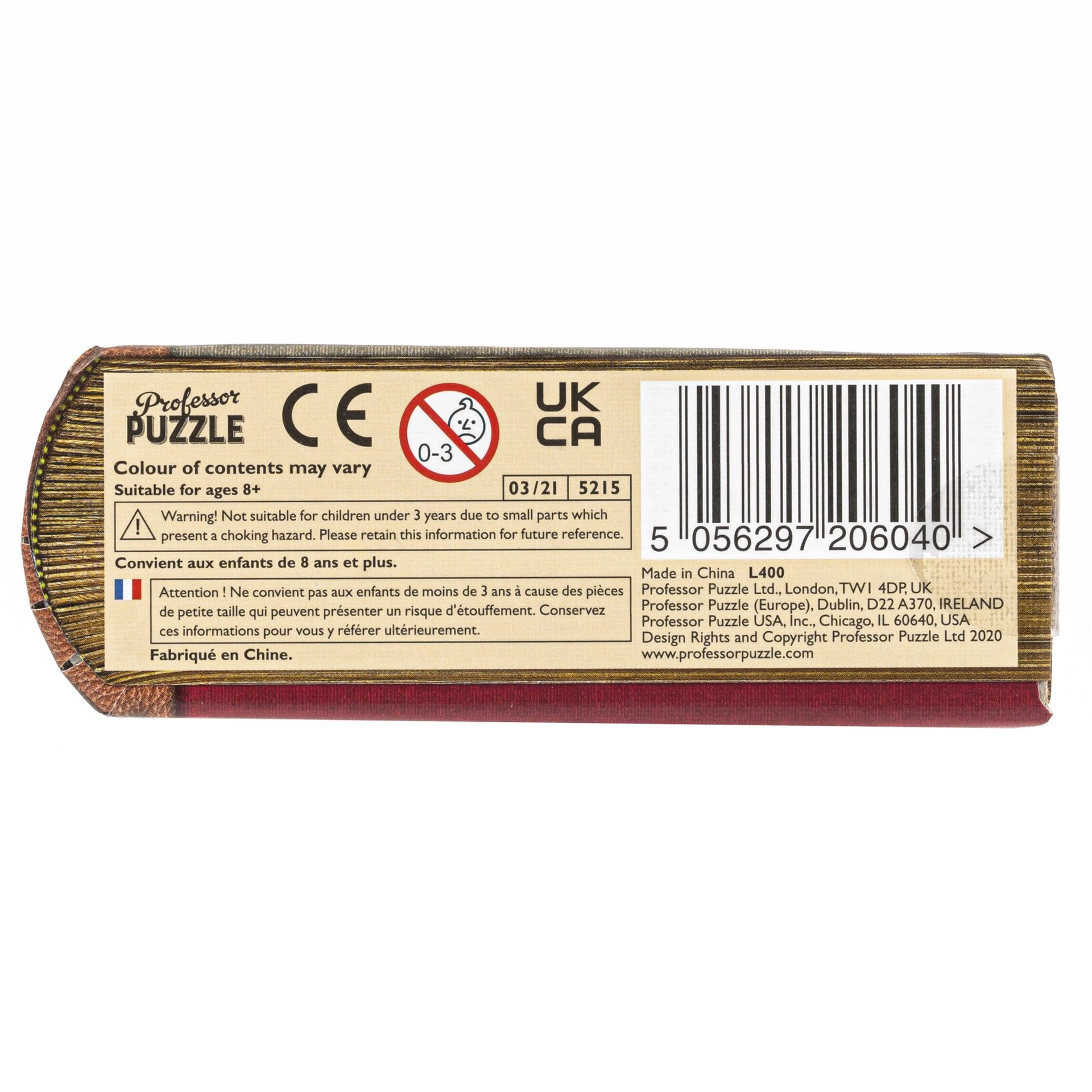 Palapeli 252 palaa Professor Puzzle - A Christmas Carol