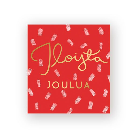 Pakettikortti joulu Putinki Letters - Iloista joulua