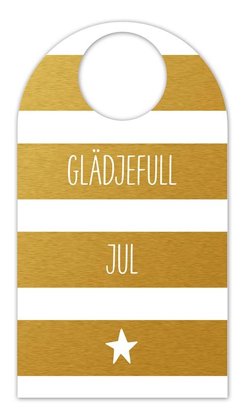 Pullokortti joulu - Glädjeful jul