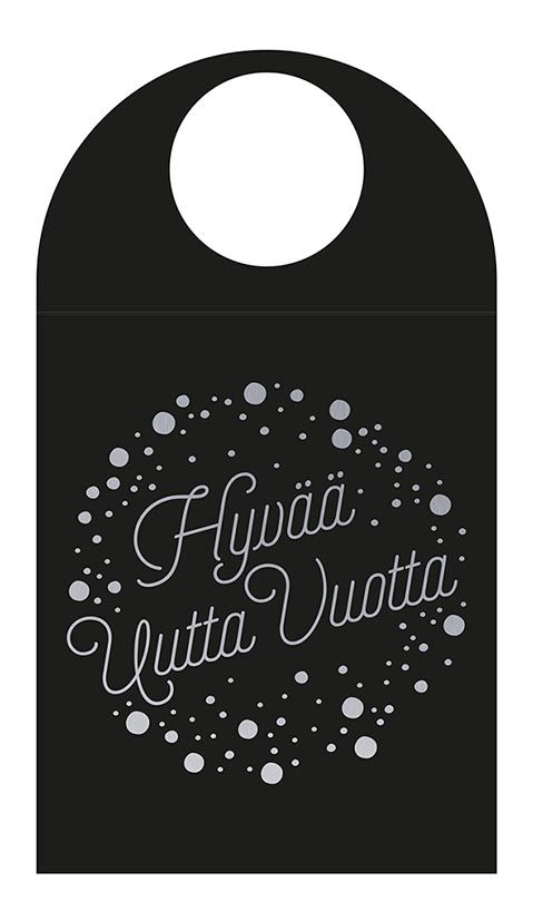 Pullokortti - Hyvää uutta vuotta