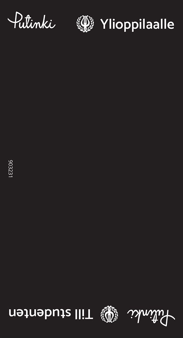 RIVIOPASTE YLIOPPILAALLE / TILL STUDENTEN