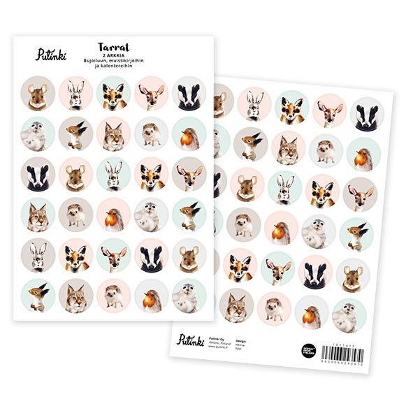 Tarrapaketti A5 Putinki Henna Adel - Eläimet