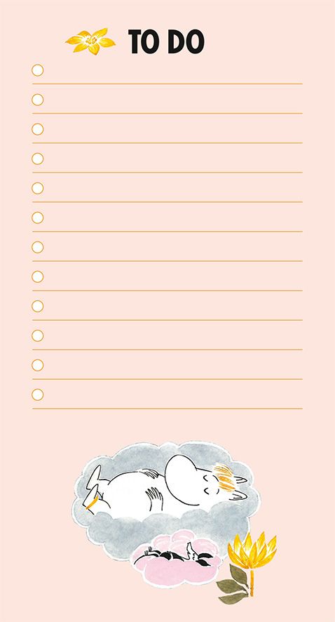 Tehtävälista Putinki Muumi - Kiiltokuva