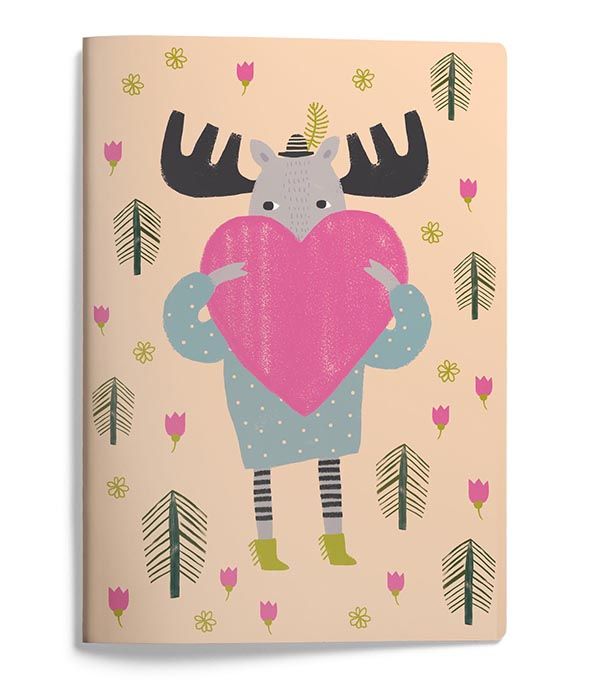 Vihko A5 Mira Mallius - Hirvi ja sydän