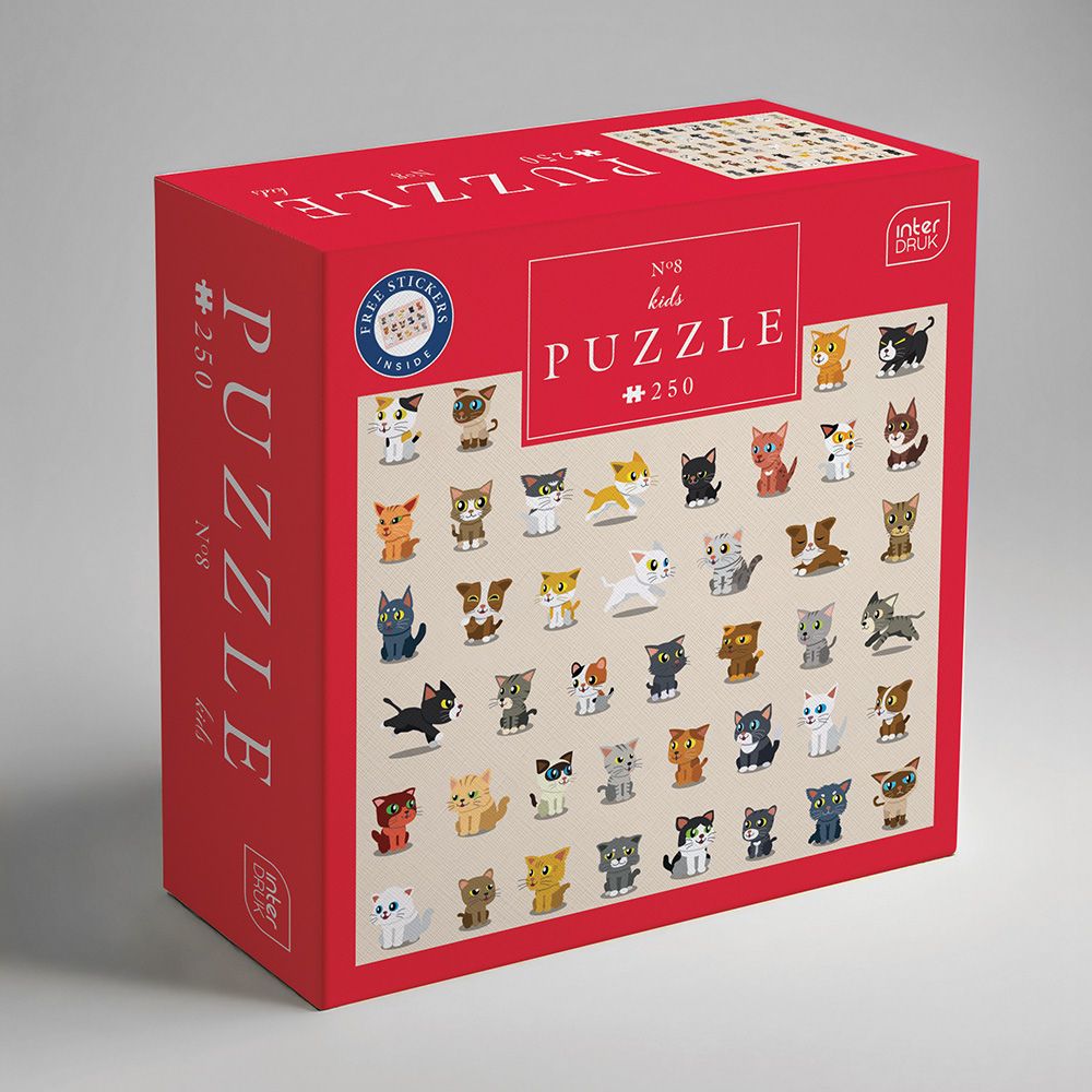 INTERDRUK Palapeli 250 palaa Koirat