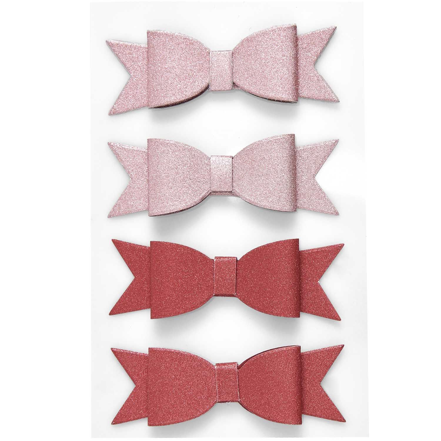 Tarrat Paper Poetry - 3D Stickers Bows, Glitter