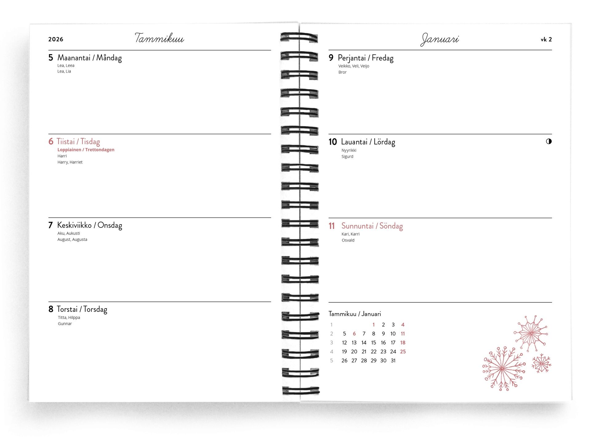 Viikkopäivyri Midi Putinki - Mira Mallius 2026