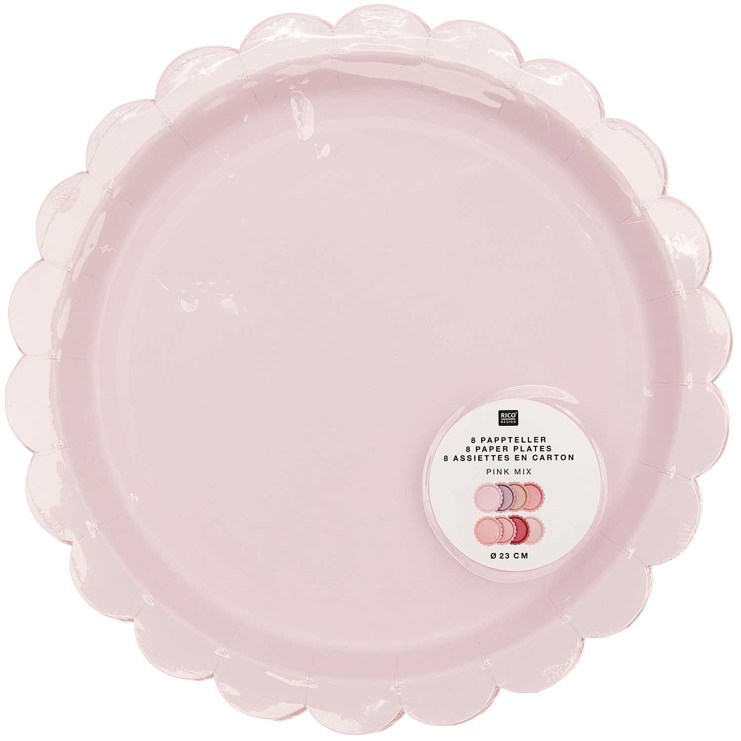 PAHVILAUTASET 8kpl RICO DESIGN 401000 Pink mix