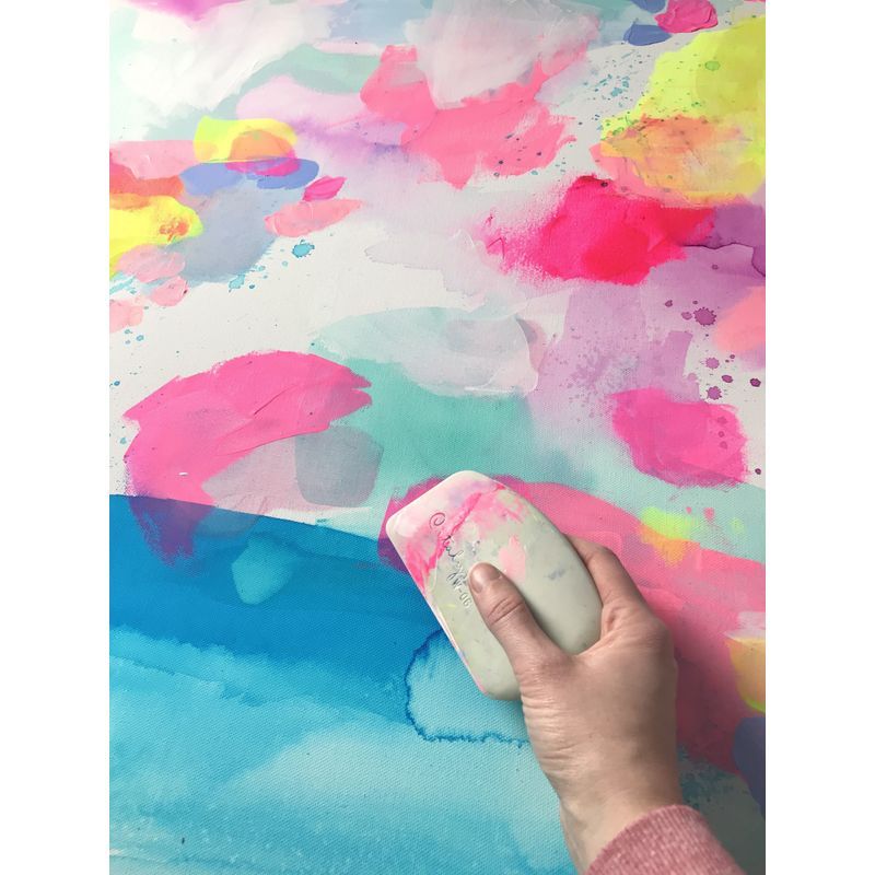 Princeton Wedge kuviointikampa No 6 Valkoinen, silikonia