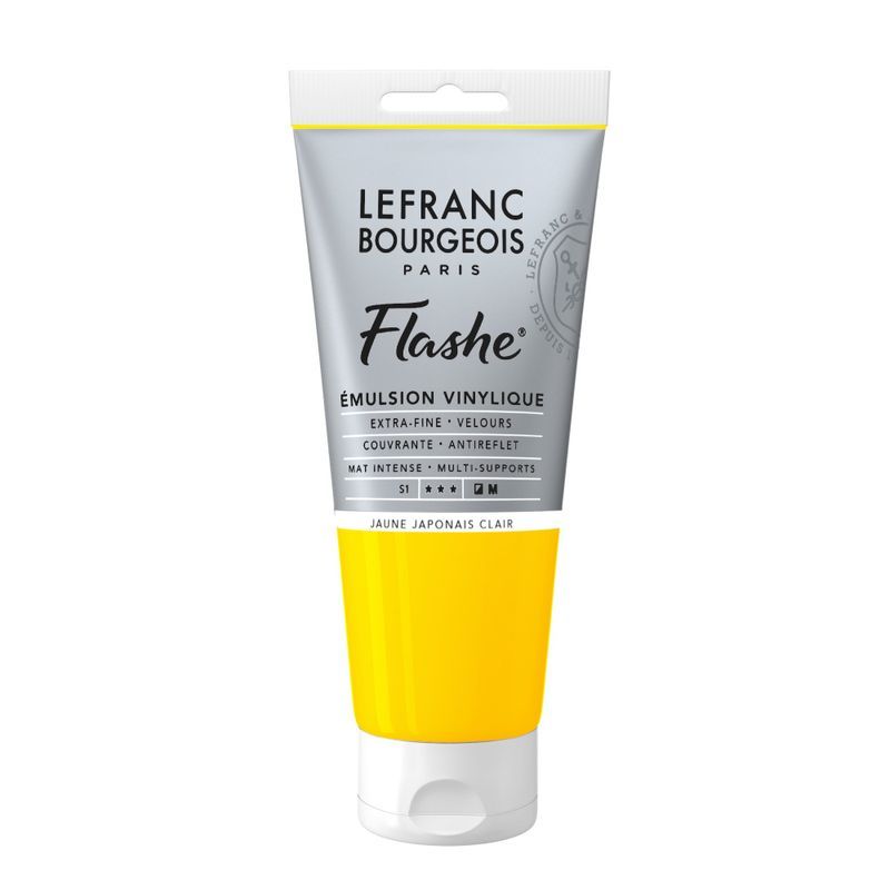 T LB Flashe Vinyl acrylic 80ml 476 Japanese Yellow, vinyyliväri