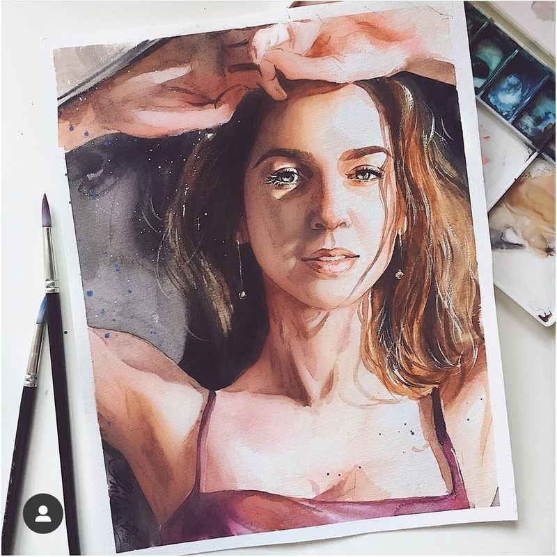 SMLT PRO-akvarellilehtiö 300g A4 (10) 100%puuvilla, 100% puuvilla-akvarellipaperi