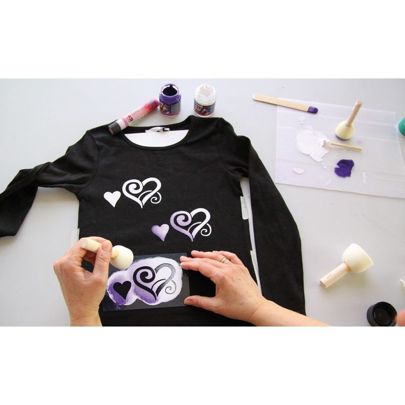 Marabu Tekstiiliväri PLUS 50ml 020 lemon, vaaleille ja tummille kankaille