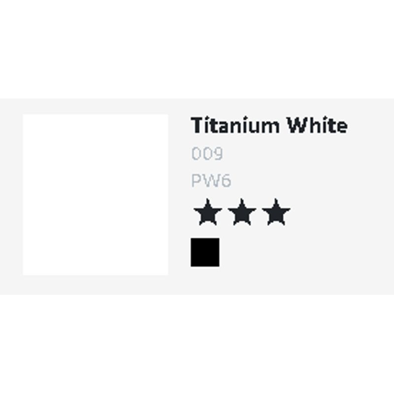 T DR Aquafine Gouache 009 15ml Titanium White