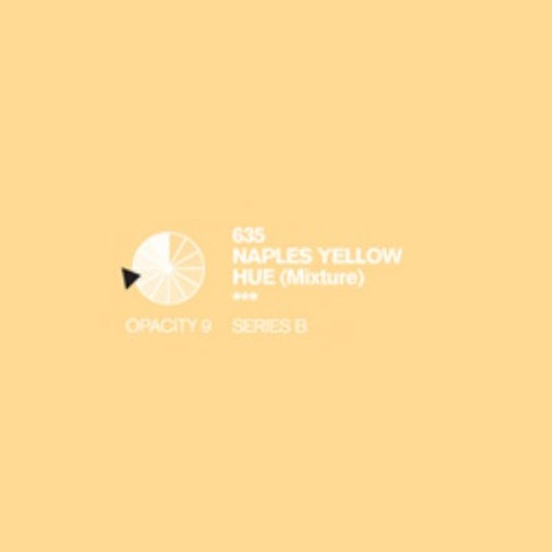 PA. DR Cryla acrylic 75ml 635 Naples yellow (hue), taiteilija-akryyliväri