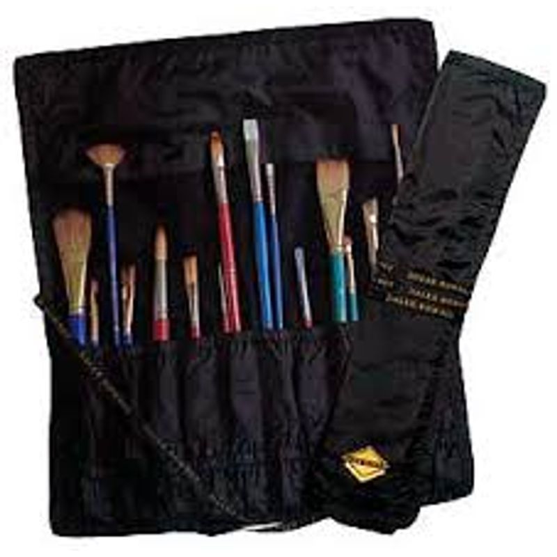 DR Sivellinrulla musta max 20 siveltimelle, Tyhjä, 10 erillistä taskua